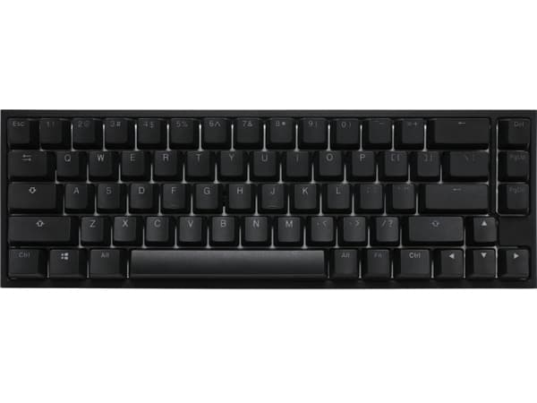 Ducky One 2 SF, Full størrelse (100 og), Koblet med ledninger (ikke trådløs), USB, Mekanisk nøkkelbryter, RGB LED, Sort Sort