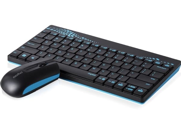 Rapoo Ralemo Air 1 - Mus - multi-mode - optisk - 3 knappar - trådlös - 2.4 GHz, Bluetooth 3.0, Bluetooth 5.0 - trådlös USB-mottagare - lila