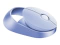 Miniatyrbild 2 av 5: Rapoo Ralemo Air 1 - Mus - multi-mode - optisk - 3 knappar - trådlös - 2.4 GHz, Bluetooth 3.0, Bluetooth 5.0 - trådlös USB-mottagare - lila