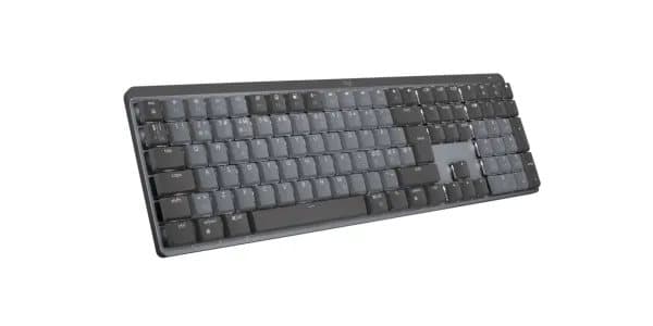 Logitech MX Keys Mechanical - Tastatur - bagbelyst - Bluetooth, 2,4 GHz - Pan Nordic - smakskontakt: GL Linear - Grafit