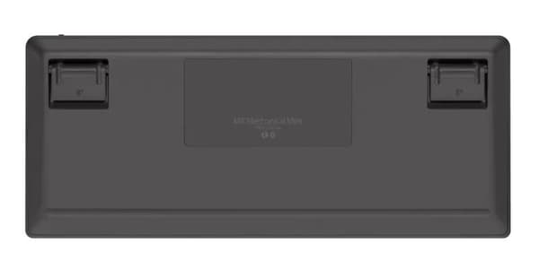 Logitech MX Keys Mechanical Mini - Tastatur - bagbelyst - Bluetooth, 2,4 GHz - Pan Nordic - smakskontakt: GL Clicky - Grafit Grafitt, Grå