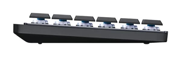 Logitech MX Keys Mechanical - Tastatur - bagbelyst - Bluetooth, 2,4 GHz - Pan Nordic - smakskontakt: GL Clicky - Grafit