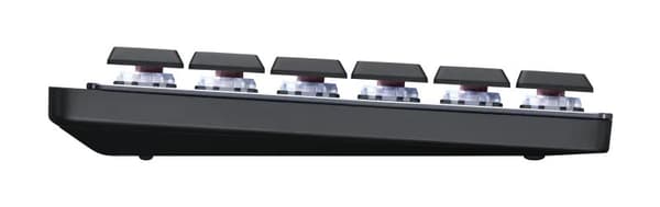 Logitech MX Keys Mechanical - Tastatur - bagbelyst - Bluetooth, 2,4 GHz - Pan Nordic - smakkontakt: GL Taktil - Grafit