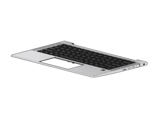 HP - Ersättningstangentbord för bärbar dator - bakgrundsbelyst - arabiska - med övre skydd - för EliteBook 830 G7 Notebook