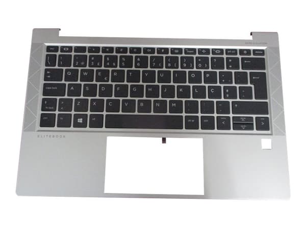 HP - Ersättningstangentbord för bärbar dator - bakgrundsbelyst - arabiska - med övre skydd - för EliteBook 830 G7 Notebook