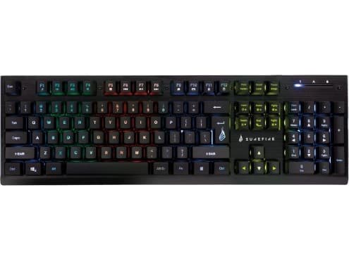 Surefire Langallinen näppäimistö SureFire KingPin X2 gaming RGB QWERTY-näppäimistö englanti English