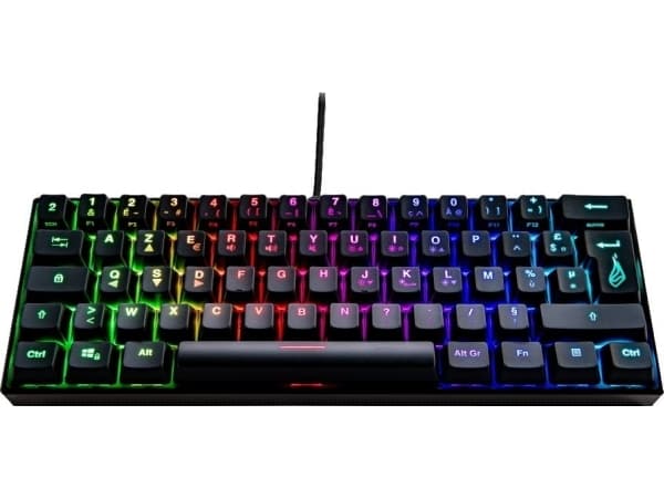 SureFire KingPin M1 60% Mechanical Gaming RGB Keyboard AZER
