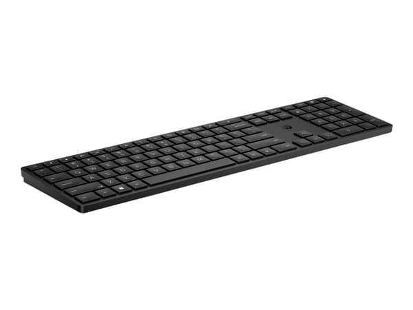 HP 455 - Tastatur - programmerbar - trådløs - 2.4 GHz - Pan Nordic - svart - for HP 34; Elite Mobile Thin Client mt645 G7; ZBook Firefly 14 G9; ZBook