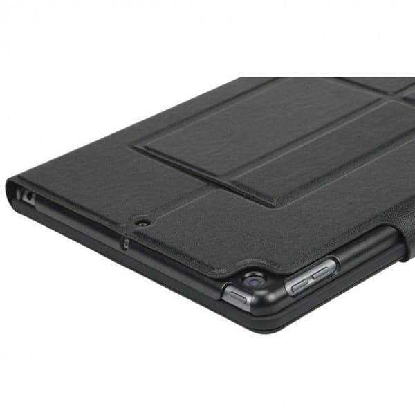 Skyddsfodral med Bluetooth® tangentbord Franska för iPad 10.2'' 2021/2020/2019 - Syntetläder Svart - MOBILIS