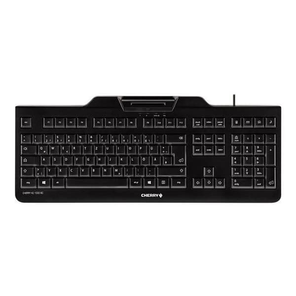 CHERRY Tangentbord KC1000SC W - USB - QWERTY International - Svart
