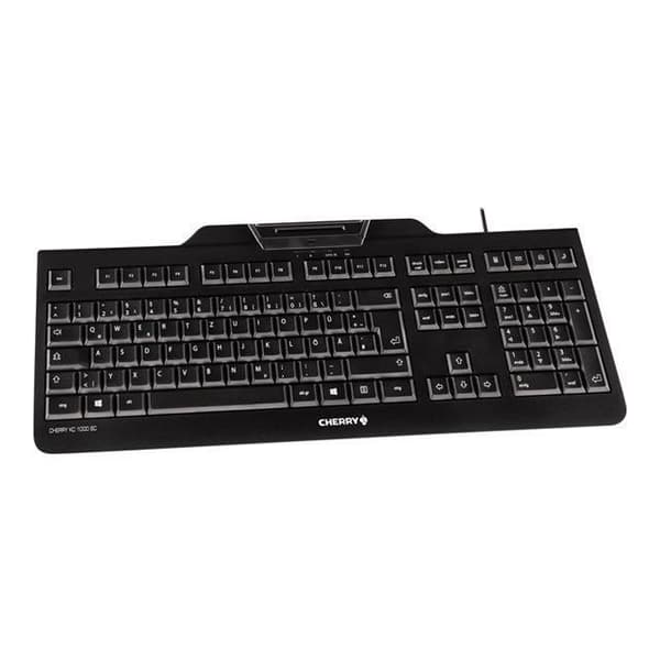 CHERRY Tangentbord KC1000SC W - USB - QWERTY International - Svart
