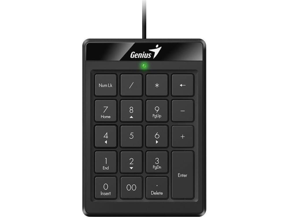 Genius NumPad 110, numeric keypad, wired (USB), black, no