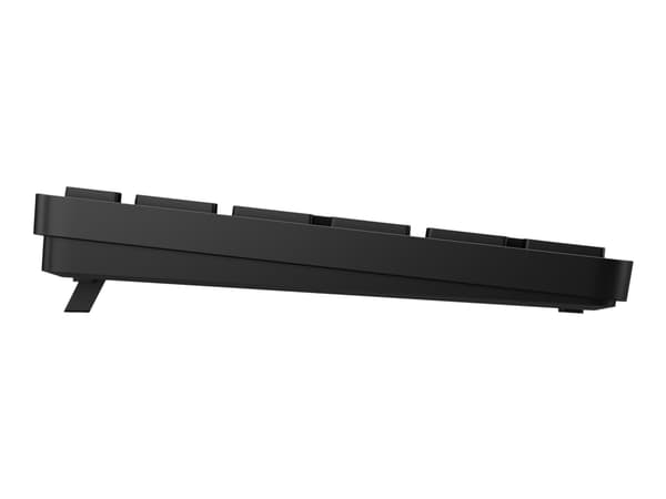 HP 455 - Tastatur - programmerbar - trådløs - 2.4 GHz - tysk - sort - for HP 34; Elite Mobile Thin Client mt645 G7; ZBook Firefly 14 G9; ZBook Fury 1