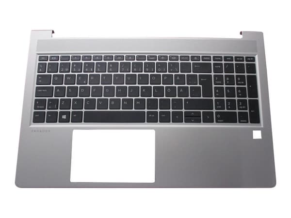 HP - Kannettavan tietokoneen vaihtonäppäimistö - ruotsalainen/suomalainen - yläsuojuksella - ProBook 650 G4:aan - Not backlit