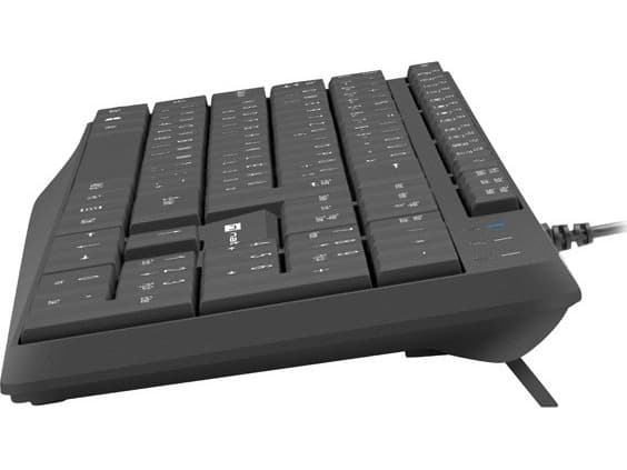 Keyboard Natec KEYBOARD NATEC NAUTILUS HU SLIM BLACK
