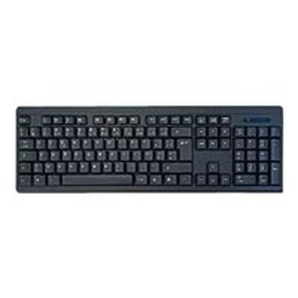 MCL SAMAR Tangentbord - Trådlös anslutning - USB-gränssnitt - Franska - RF - Windows - Svart