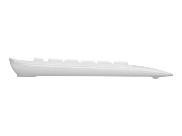 Logitech Signature K650, Täysikokoinen (100 %), Bluetooth, Kalvokytkin, QWERTY, Valkoinen