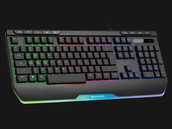 Tracer GAMEZONE RAY X, Täysikokoinen (100 %), Langallinen, USB, Kalvokytkin, RGB LED, Musta