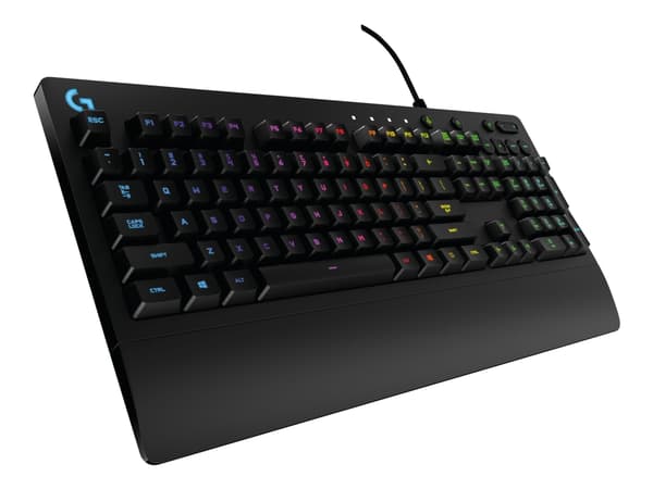 Logitech Prodigy G213 - Tangentbord - bakgrundsbelyst - USB - USA, internationellt