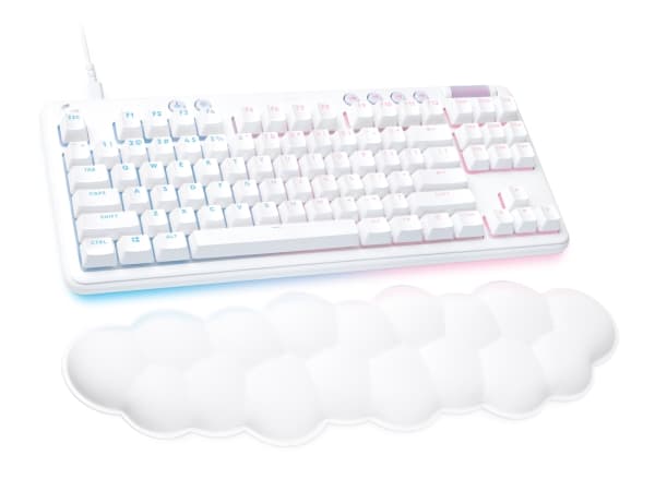 Logitech G G713, Tenkeyless (80–87 %), USB, Mekaaninen, QWERTY, RGB LED, Valkoinen