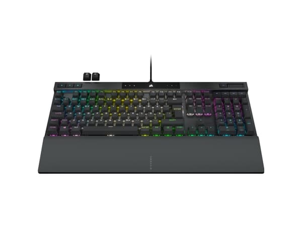 CORSAIR Gaming K70 PRO RGB - Tangentbord - bakgrundsbelyst - USB - QWERTY - Nordisk - tangentbrytare: CORSAIR OPX RGB - svart