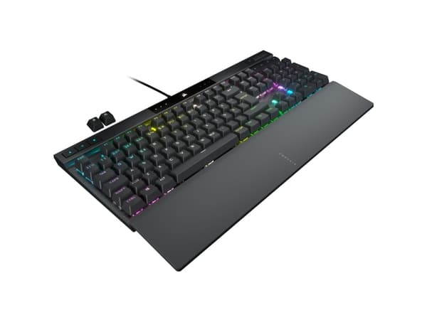 CORSAIR Gaming K70 PRO RGB - Tangentbord - bakgrundsbelyst - USB - QWERTY - Nordisk - tangentbrytare: CORSAIR OPX RGB - svart