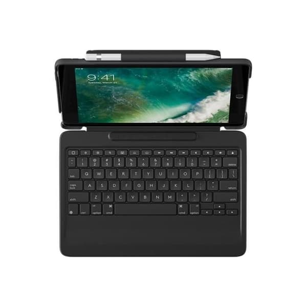 LOGITECH Slim Combo Cover/tangentbord för iPad Pro 26,7 cm (10,5") - Svart - Italiensk