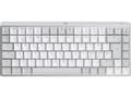 Miniatyrbilde 5 av 5: Logitech MX Keys Mechanical Mini (For Mac) - Tastatur - bagbelyst - Bluetooth, 2,4 GHz - Pan Nordic - smakskontakt: GL Tactile - Pale Grey