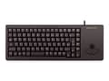 Miniatyrbild 4 av 5: CHERRY G84-5400 XS Trackball Keyboard - Tangentbord - med styrkula - USB - fransk - tangentbrytare: CHERRY ML - svart