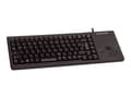 Miniatyrbild 1 av 5: CHERRY G84-5400 XS Trackball Keyboard - Tangentbord - med styrkula - USB - fransk - tangentbrytare: CHERRY ML - svart
