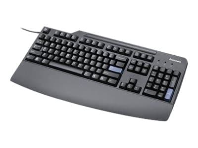 Lenovo Preferred Pro - Tangentbord - USB - USA/Europa - FRU Svart
