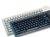 CHERRY Compact-Keyboard G84-4400 - Tastatur - USB - Italiensk - svart