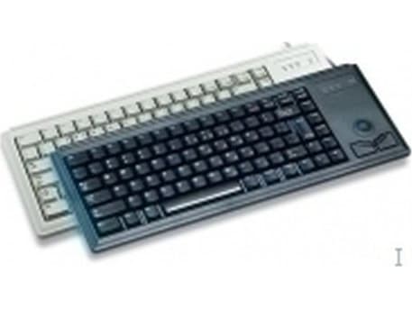 CHERRY Compact-Keyboard G84-4400 - Tastatur - USB - Italiensk - svart
