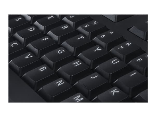 DELL KB-522, Täysikokoinen (100 %), Langallinen, USB, AZERTY, Musta