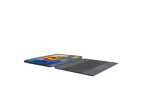 ZAGG Pro Keys, QWERTY, Pohjoismainen, Kosketuslevy, Apple, 12.9-inch iPad Pro (Gen 3, 4, 5 & 6), Puuhiili