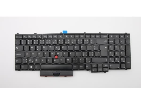 Lenovo 00PA255, Tastatur, Tsjekkisk, Lenovo, ThinkPad P50 (20EN, 20EQ)