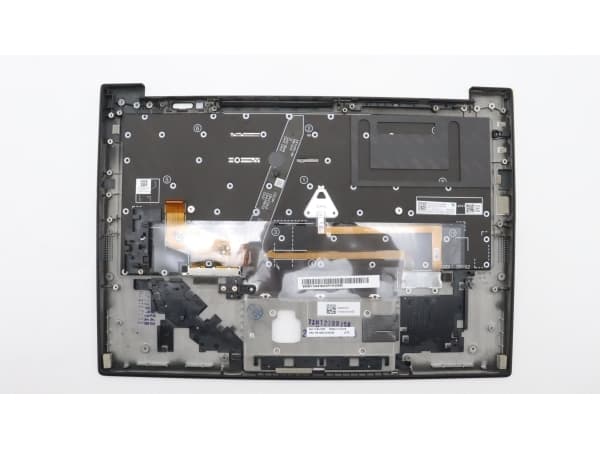 Chicony - Erstatningstastatur for bærbar PC - med Trackpoint, UltraNav - bakbelysning - QWERTY - Storbritannia - FRU - med toppdeksel - for ThinkPad