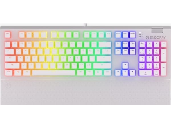 Endorfy Omnis Pudding Onyx White Kailh Red keyboard (EY5A036)