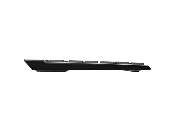 Corsair K100 AIR, Täysikokoinen (100 %), USB + RF Wireless + Bluetooth, Mekaaninen, QWERTY, RGB LED, Musta