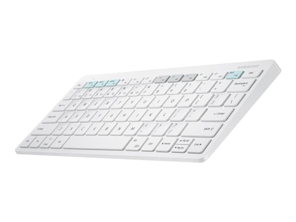 Samsung Smart Keyboard Trio 500 EJ-B3400 - Tangentbord - trådlös - Bluetooth 5.0 - vit Vit