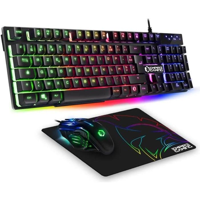 EMPIRE GAMING - MK800 3-i-1-pack - Semi-mekanisk - 6 knappar 2400 DPI ...