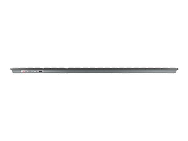 CHERRY KW 9100 SLIM, RF Wireless + Bluetooth, QWERTY, Musta