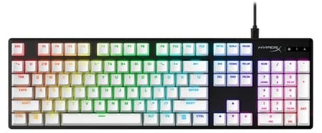 HyperX 519T5AA#ABA, tastaturdeksel, termoplastisk polyuretan (TPU), hvit