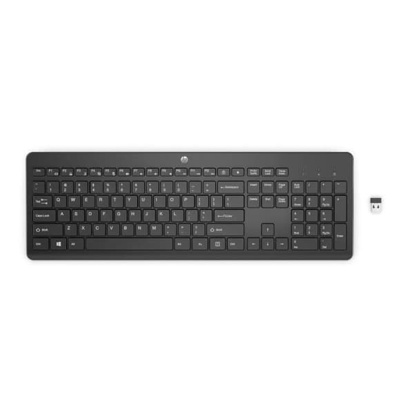 Trådlöst tangentbord HP 230 - Svart - Azerty