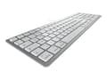 Miniatyrbild 1 av 5: CHERRY KC 6000 SLIM - Tangentbord - USB - Nordisk - tangentbrytare: CHERRY SX - silver