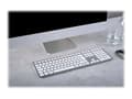 Pikkukuva 1 / 5: CHERRY KW 9100 SLIM FOR MAC, USB + Bluetooth, QWERTY, Hopea