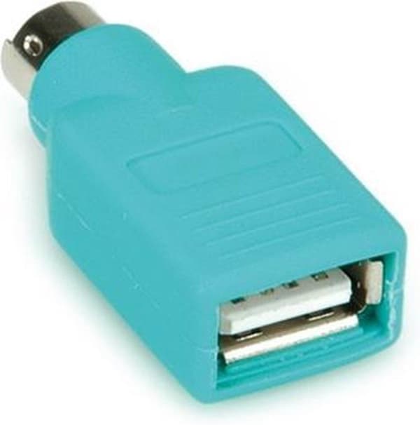 Værdi PS/2 - USB-museadapter, grøn
