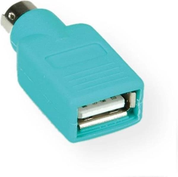 Værdi PS/2 - USB-museadapter, grøn