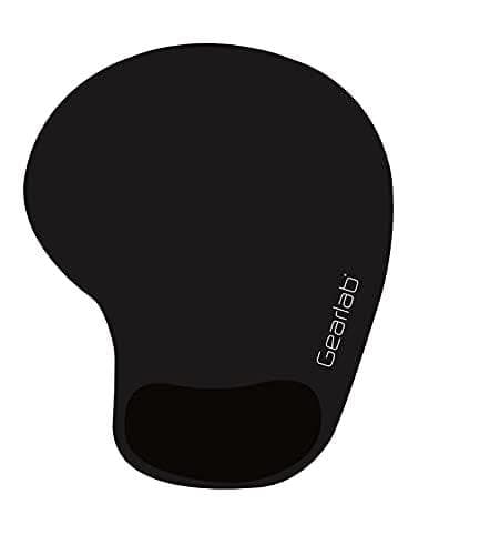 gearlab Musemåtte Ergonomisk Gel Håndledsstøtte 19x23cm Ergonomisk musemåtte, silikone