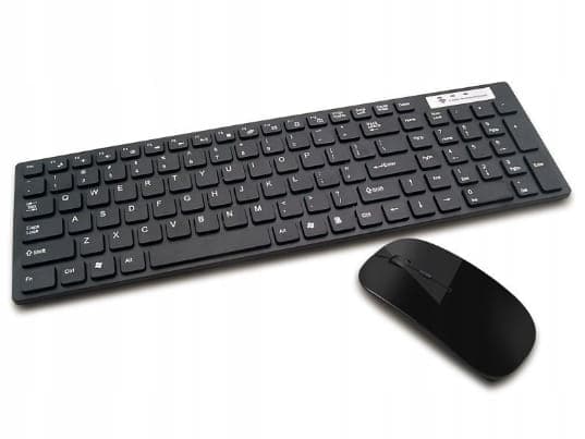 TRÅDLÖST TANGENTBORD OCH MUS TYST USB-SET Zenwire